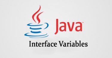 java-interface-variables